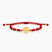 PULSERA HILO SAN BENITO - ROJO