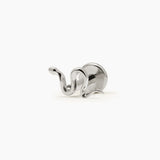 SERPIENTE MINI PIERCING TITANIO - SILVER - WATERPROOF