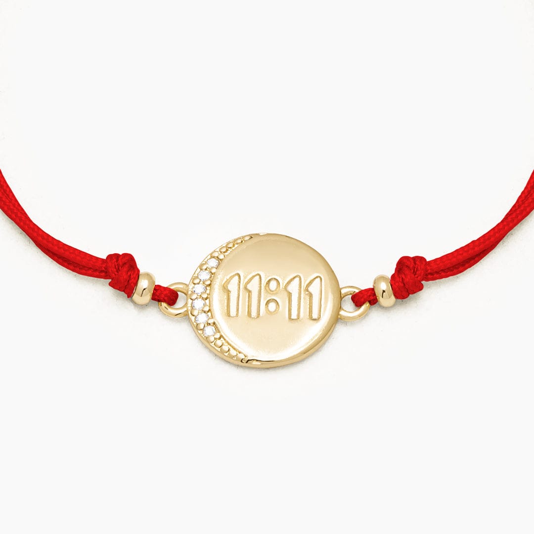 PULSERA HILO SINCRONIA 11:11 - RED