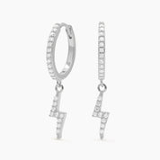 STRONG HOOPS - SILVER PLATA925