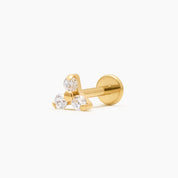 TANA PIERCING TITANIO - GOLD - WATERPROOF