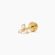 TANA MINI PIERCING TITANIO - GOLD - WATERPROOF