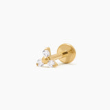 TANA MINI PIERCING TITANIO - GOLD - WATERPROOF
