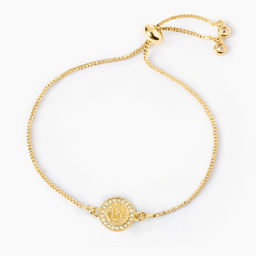 PULSERA GUADALUPE GOLD