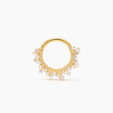 ISEL PIERCING TITANIO GOLD 8mm - WATERPROOF