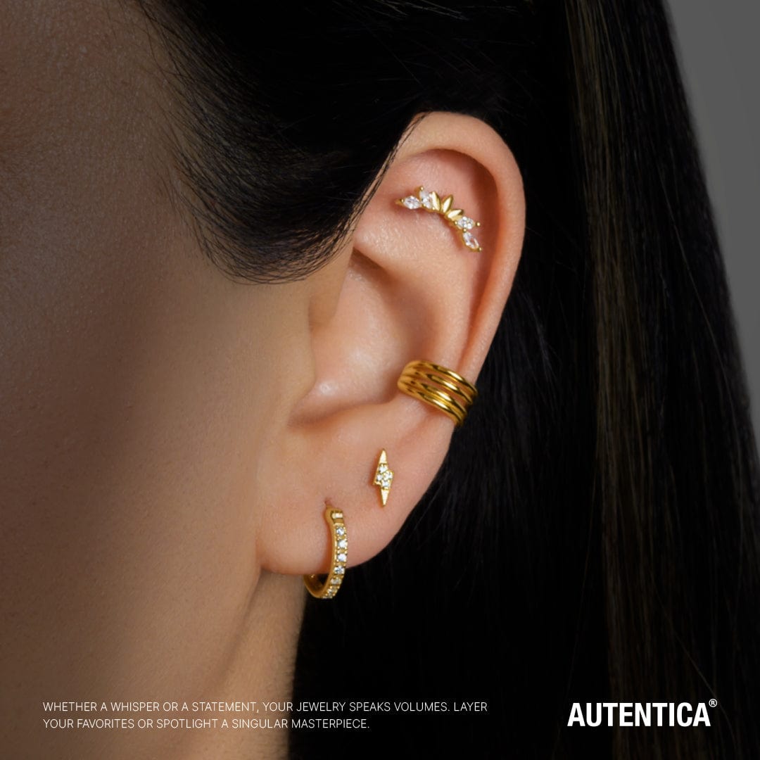 AFRICA EAR CUFF GOLD