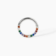 MIKA PIERCING TITANIO - RAINBOW - WATERPROOF
