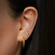 SOHO PIERCING TITANIO - GOLD - WATERPROOF