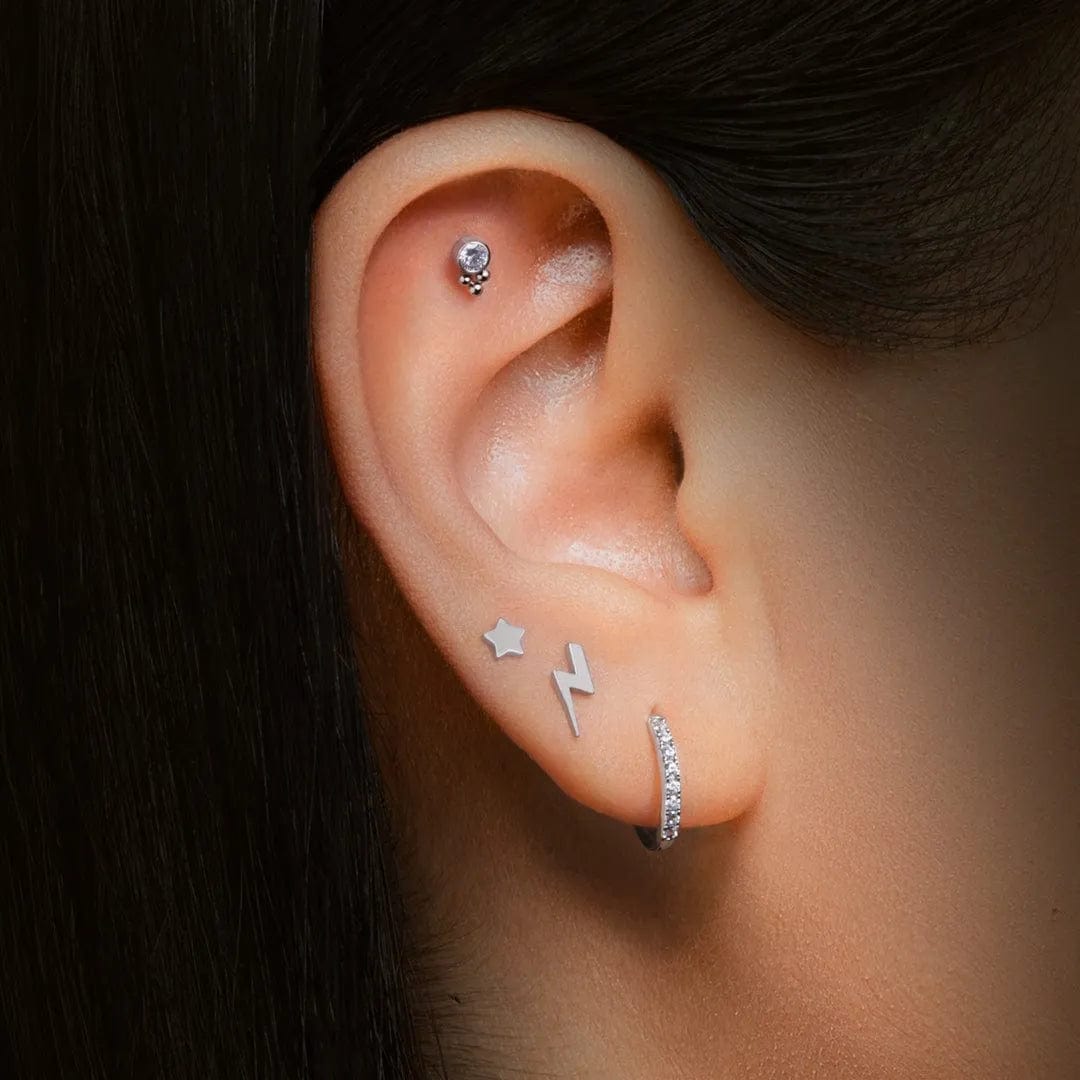 Piercing hot sale titanio helix