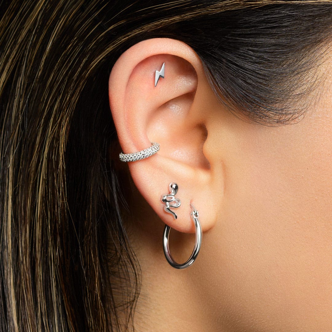 EMPIRE EAR CUFF SILVER