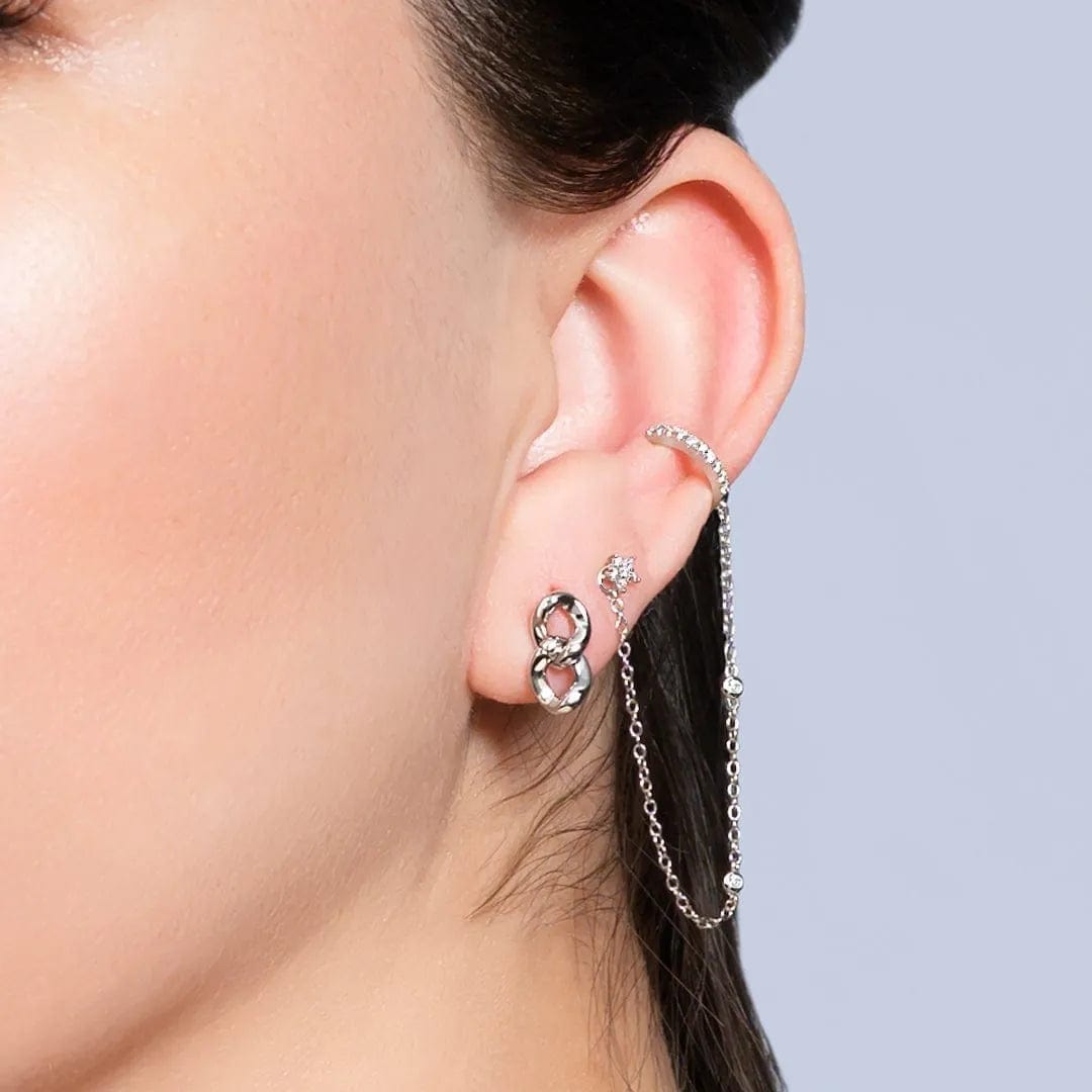 ARETES LINK - SILVER PLATA925