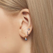 FLOWER PIERCING - AZUL