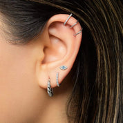 OJO TURCO PIERCING - SILVER