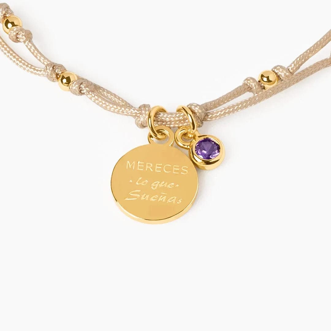 PULSERA HILO - MERECES LO QUE SUEÑAS