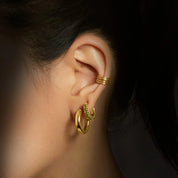 AFRICA EAR CUFF GOLD